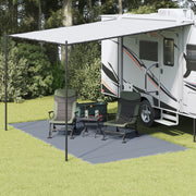 Accessorio per tende Blu-grigio Poliestere 250 x 450 cm Portatile