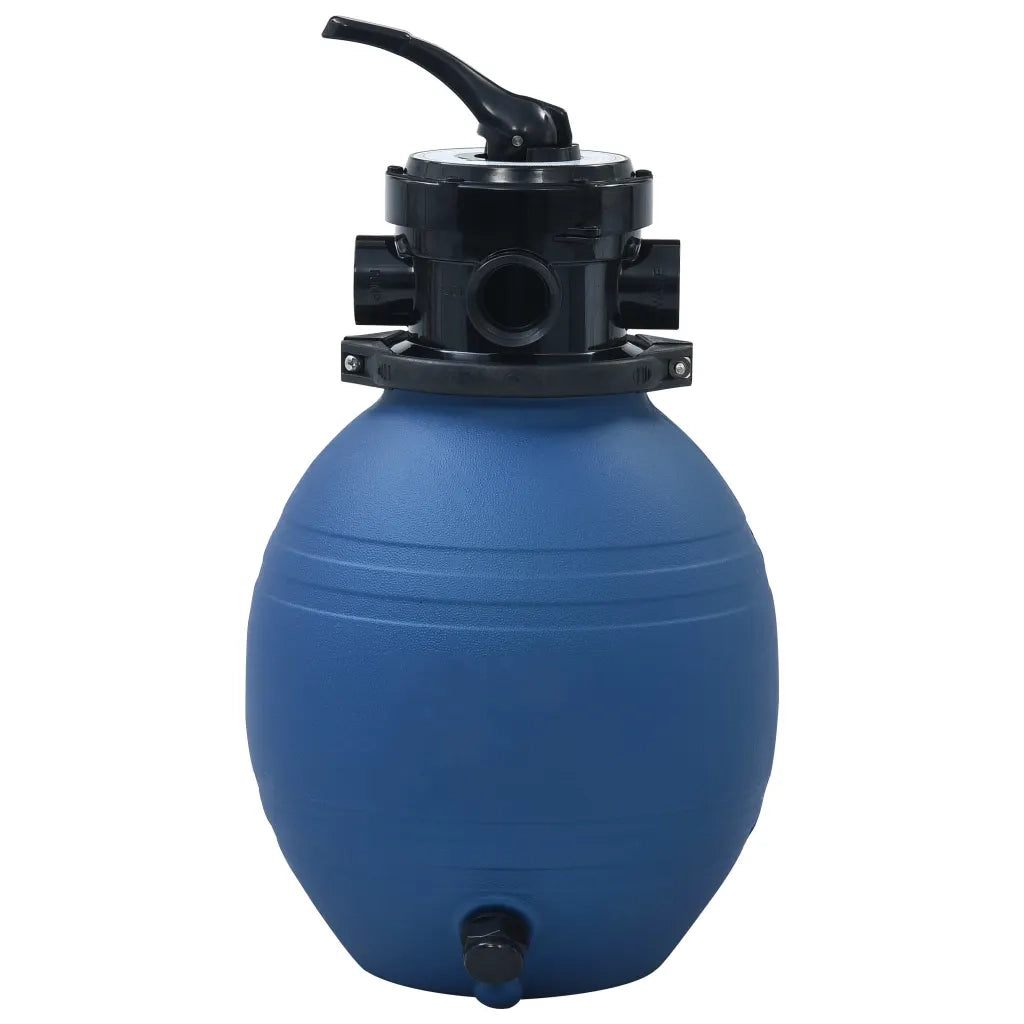 Filtro a Sabbia per Piscine Valvola a 4 Posizioni Blu 300 mm 92246