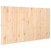 Testiera | Testata da Parete 204x3x110 cm in Legno Massello di Pino