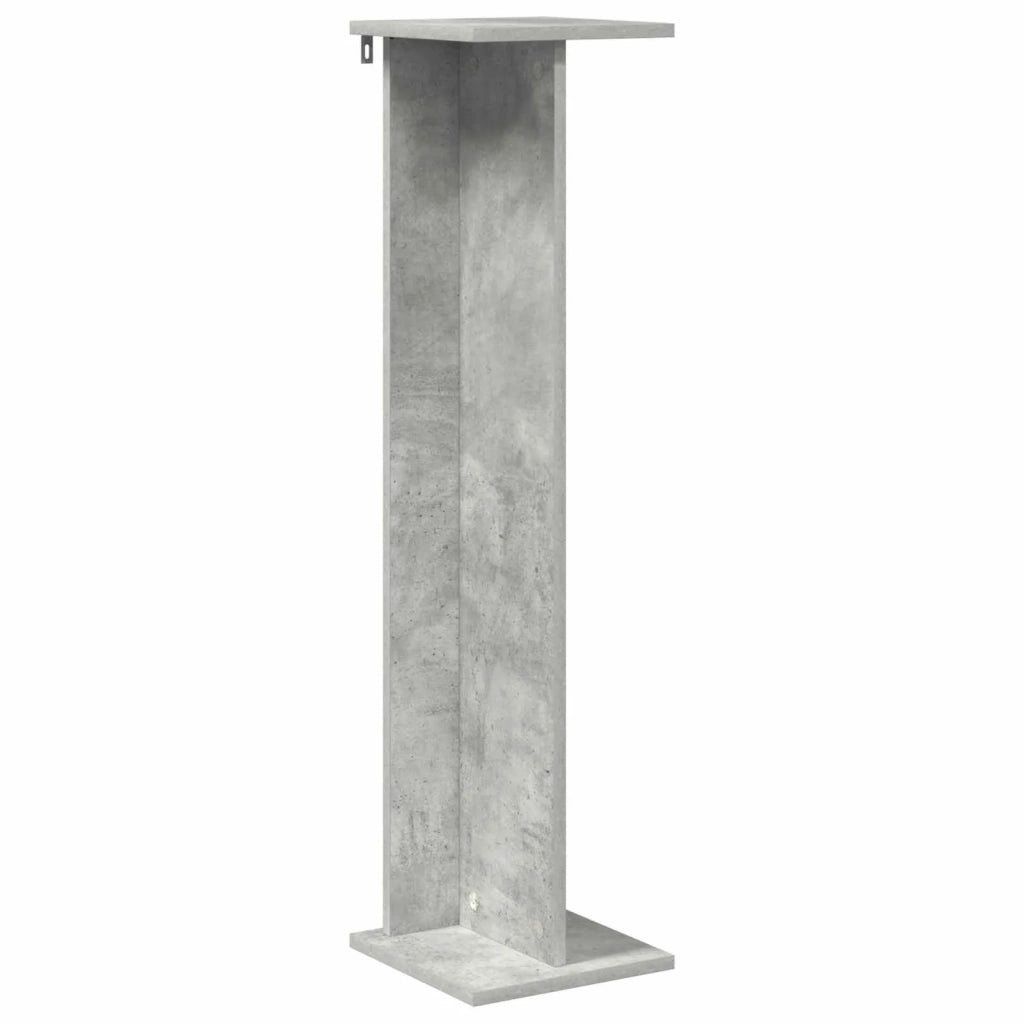 Supporto per piante 2 pcs Grigio Cemento 25 x 25,5 x 100,5 cm 899633