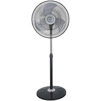 Ventilatore a Piantana 45Cm Oscillante con Timer in Abs 3 Velocita' 60W