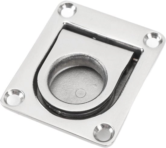 Maniglia in Acciaio Inossidabile 316 - Maniglione di Apertura - Maniglia a Telaio - Maniglia a Telaio Flush - Per Barche, Coperture e Mobili - Resistente al Colpo - Progettazione Duratura