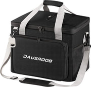 Tas da campeggio da 32L con capacità per 6 persone, ripiegabile, grande contenitore per picnic, termico, impermeabile, leggero e isolato per attività all'aperto, campeggio, shopping, grigliata e attività familiari.