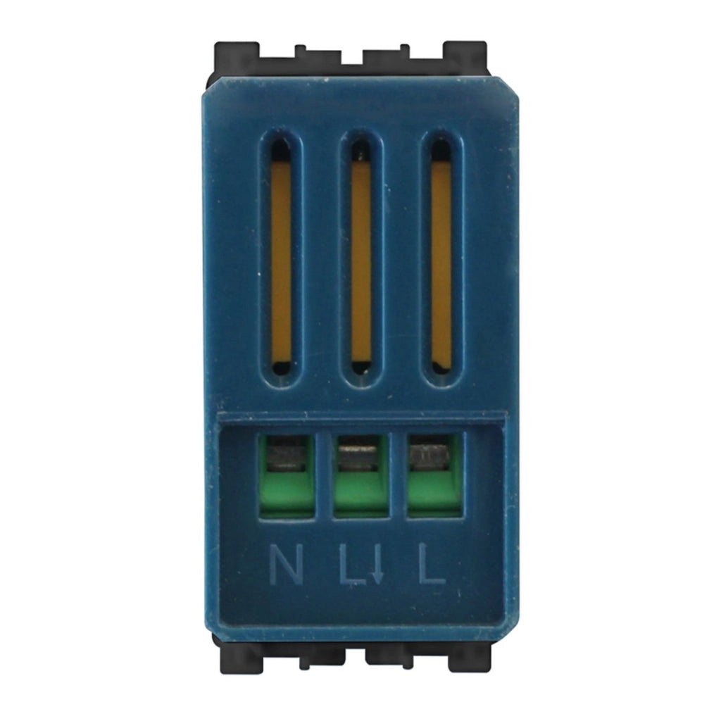 Serie Civile ETTROIT Nero Compatibile Con Vimar Arke (Sensore Movimento e Crepuscolare 1M)