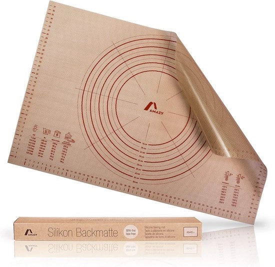 Matte da forno – Matrice in silicone – Resistente al calore – 1 pezzo – 60 x 40 cm