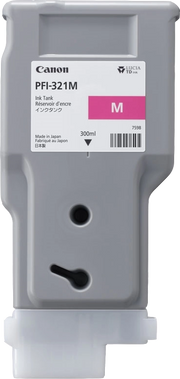 Canon PFI-321 M cartuccia d'inchiostro 1 pz Originale Resa standard Magenta