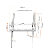 SUPPORTO MURO INCLINA.15GRADI