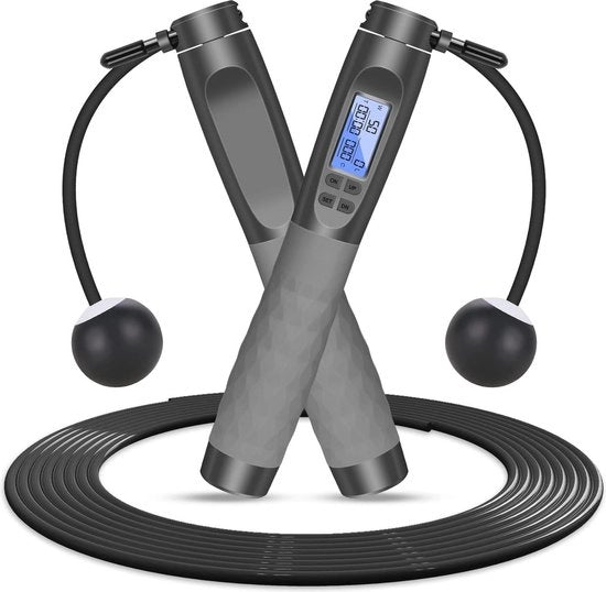 Telaio elastico con contapassi e palle di peso per bambini e adulti - 2,8 m