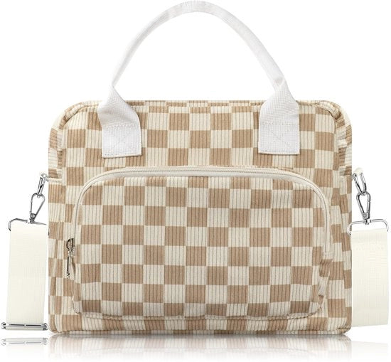 Tas per pranzo per donne e uomini, con isolamento, con cinghia regolabile, con tasca termica, tasca per pranzo portatile per lavoro, viaggio, ufficio, picnic.