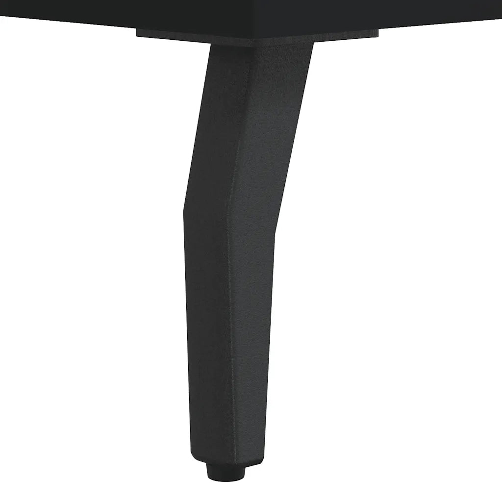Scarpiera-Scaffale per scarpe Nera 60x35x105 cm in Legno Multistrato 838045