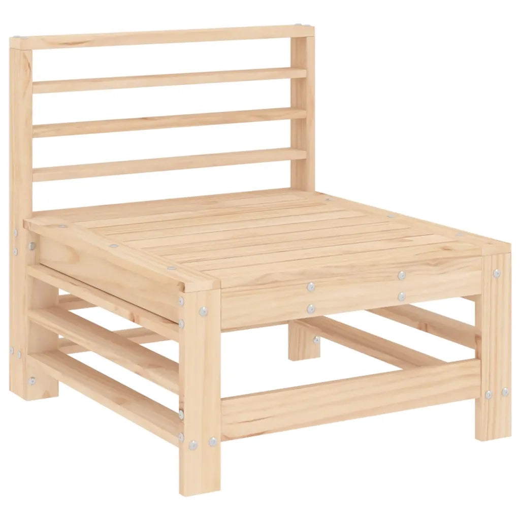 Set Salotto da Giardino 6 pz in Legno Massello di Pino 3186333