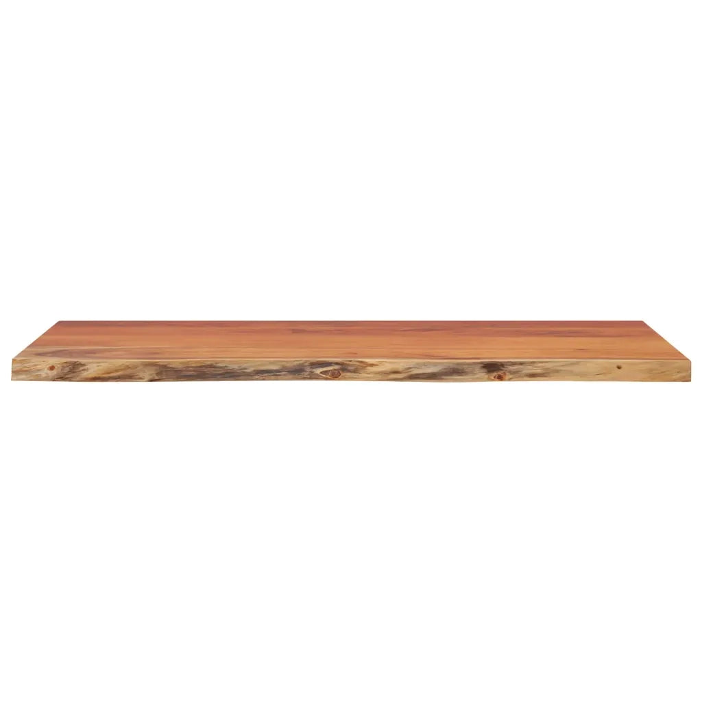 Piano Bagno 120x60x3,8 cm Rettangolare Legno Massello di Acacia 370312
