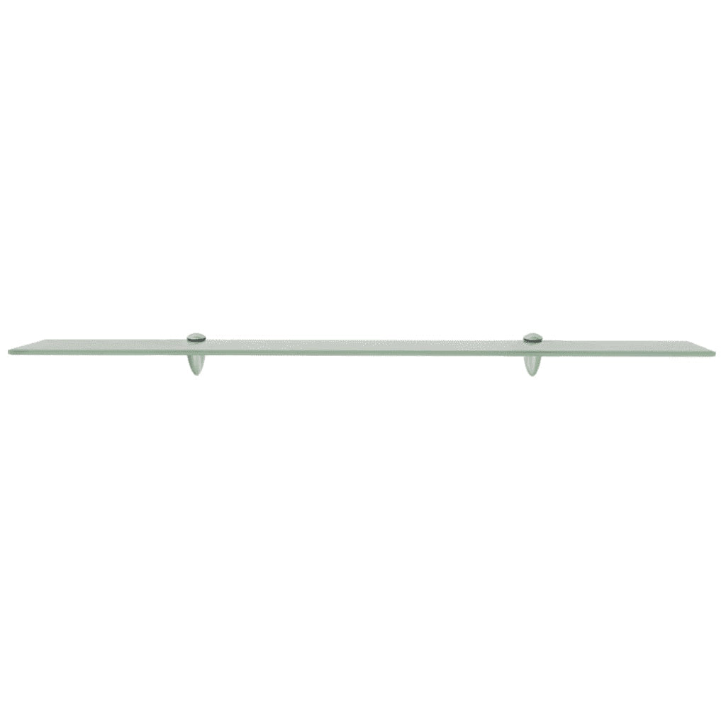 2 pz Mensole | Ripiano | Scaffale Galleggianti in Vetro 100x20 cm 8 mm