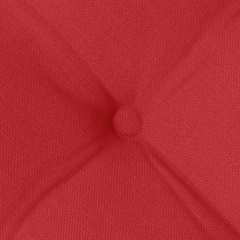 Cuscini per Seduta 4 pcs Rosso 40 x 40 x 6 cm Tessuto 42015158