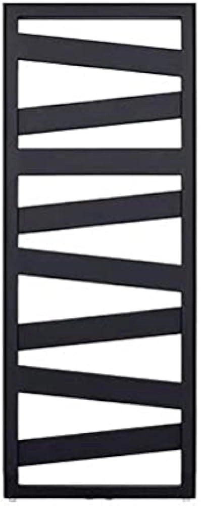 TERMOARREDO ZEHNDER RIBBON H. 1017- Nero Opaco Largh. cm 60- ZEHND- pezzi 1
