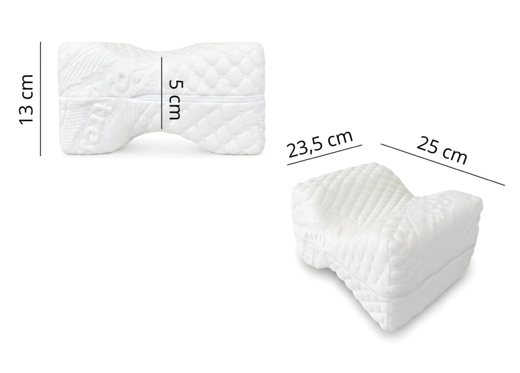 Cuscino Della Salute Bicomfort Per Gambe In Gomma Piuma Ortopedico Per Ridurre Dolore Tessuto Effetto Massaggiante - 1 Pezzo - Leg Pillow