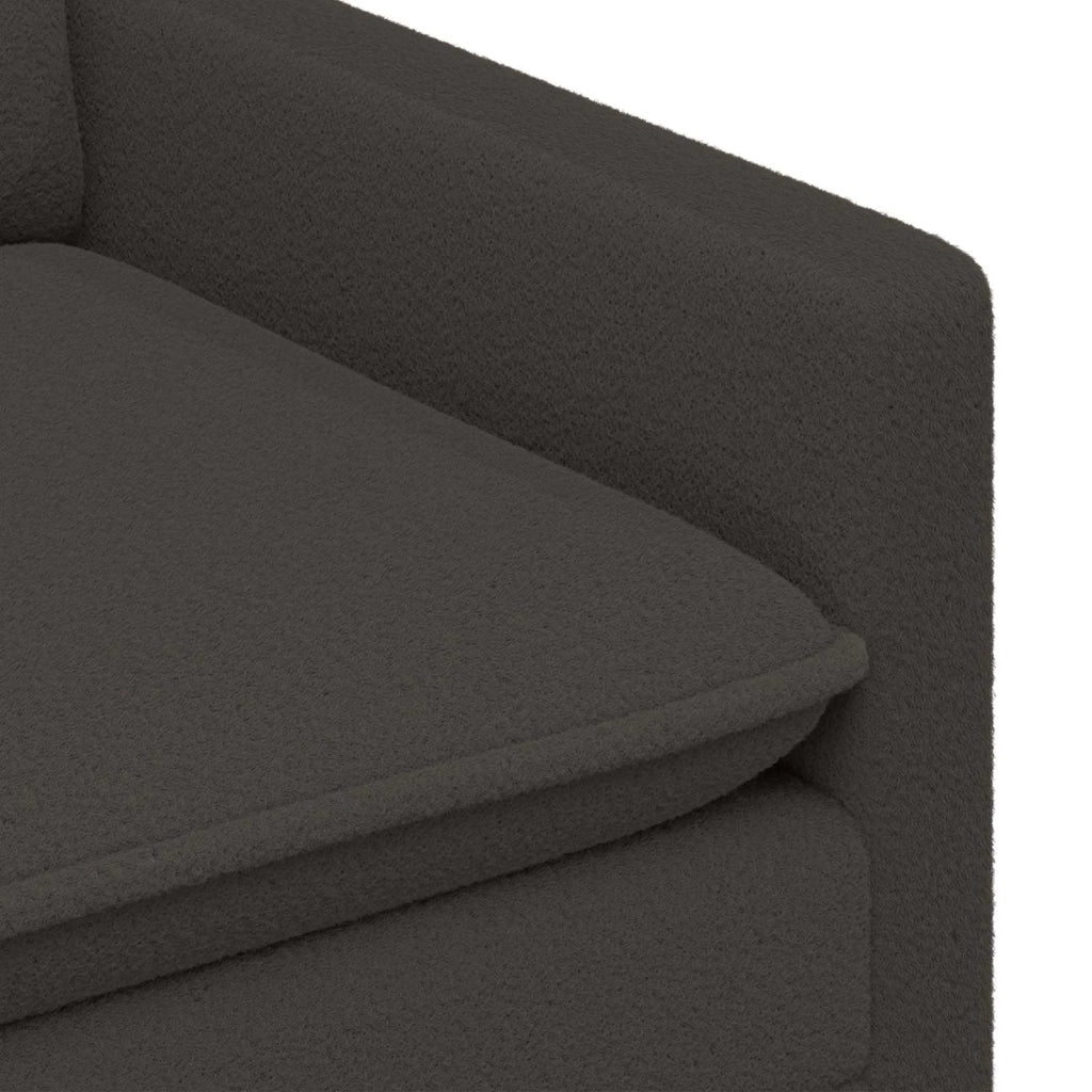 Set di divani 2 pz Grigio Scuro Tessuto 3417038