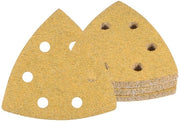 Set di Carta Vetrificata 16 pezzi - Dimensione della polvere 40-3000 - Per sega a mano/segatutto - Ossidiana - Adatto per legno/ferro - Distribuzione uniforme della polvere - Lame di abrasione