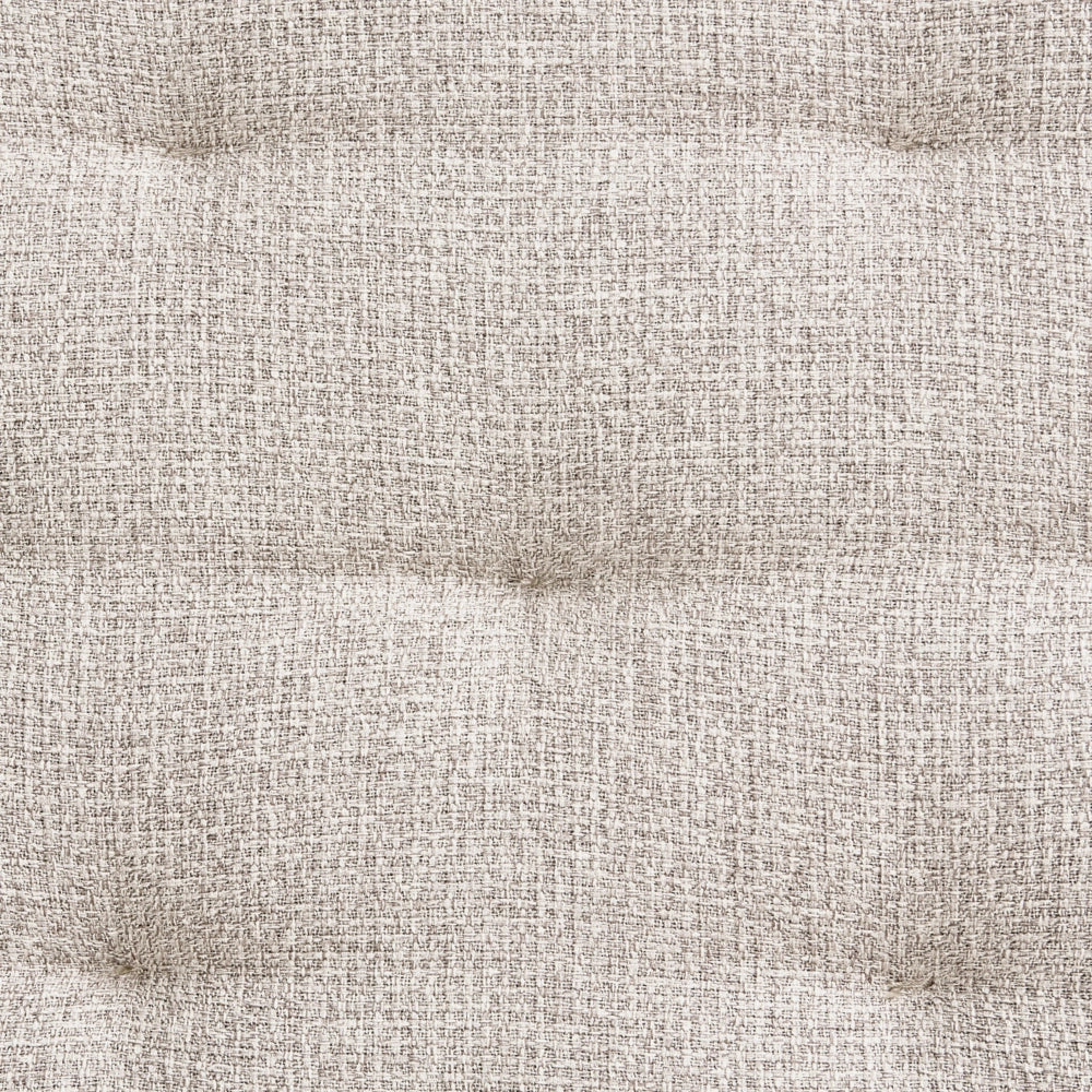 Set di 2 sedie da pranzo senza braccioli facile da pulire Beige chiaro design scandinavo
