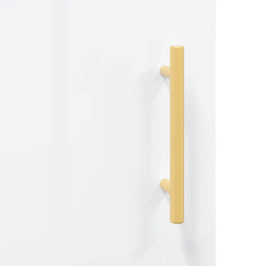 Credenza 69,5x34x90 cm in Legno Multistrato Bianco Lucido 827774