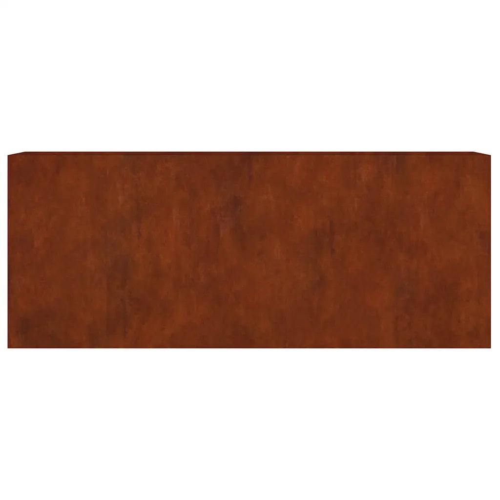 Fioriera Rialzata da Giardino 200x40x80 cm in Acciaio Corten 824527