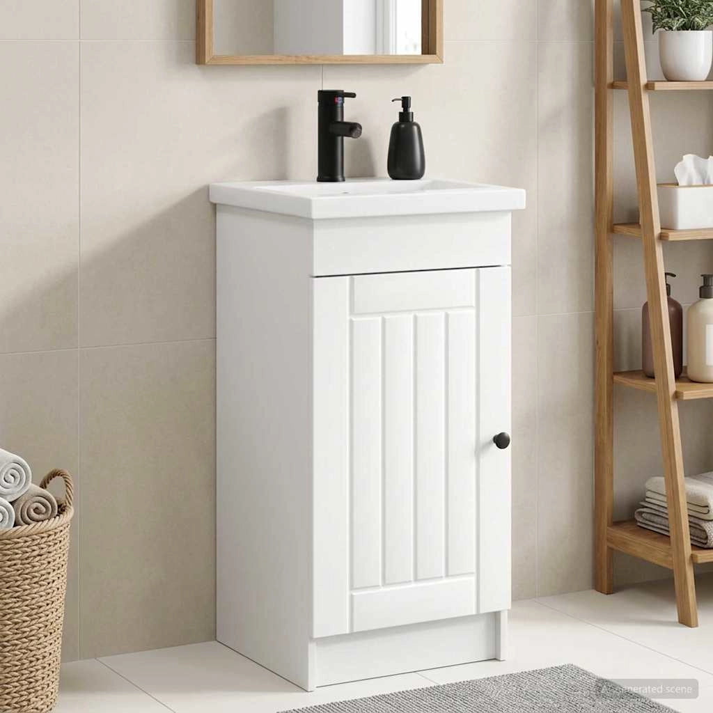 Mobile da bagno con lavabo Bianco 42 x 40 x 84,5 cm 890024