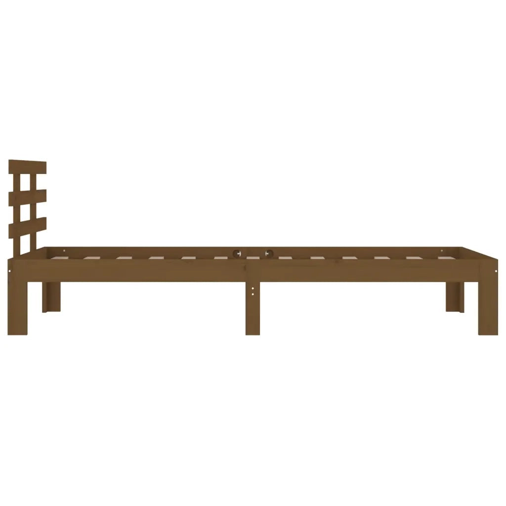 Giroletto senza Materasso Ambra in Legno Massello 100x200 cm 814747