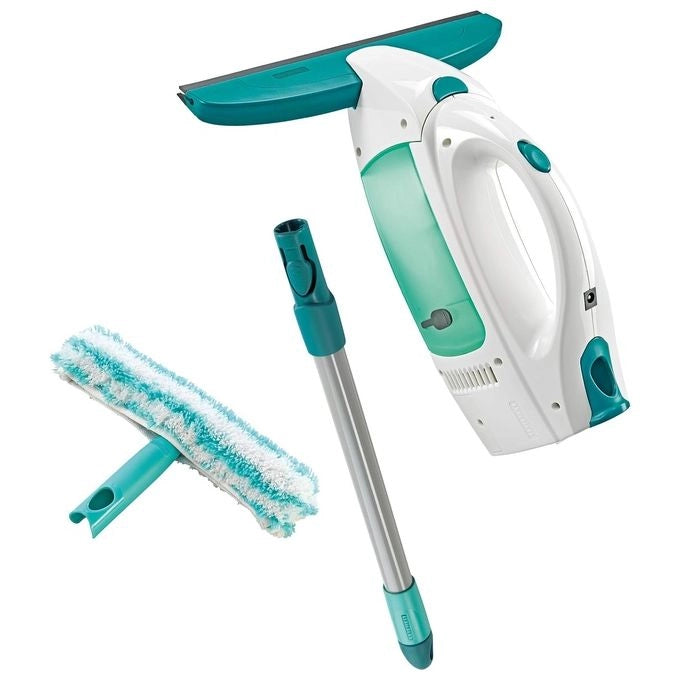 Leifheit 51003 pulitore di finestra elettrico Blu, Bianco