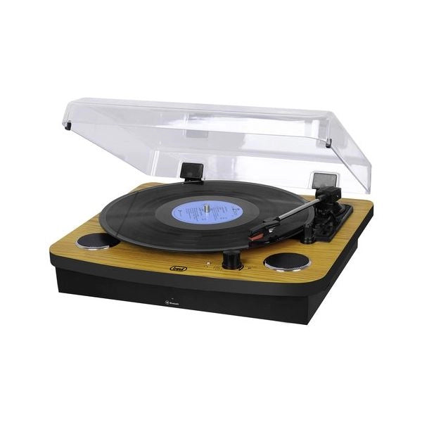 Trevi giradischi stereo 3wx2 wireless aux-in rca tt 1022 bt - 0T102230
