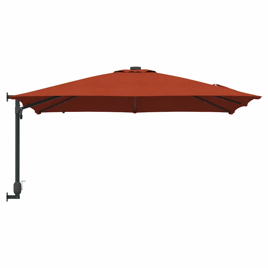 Ombrello da giardino Terracotta 248,5 x 247,5 x 160 cm 42003256