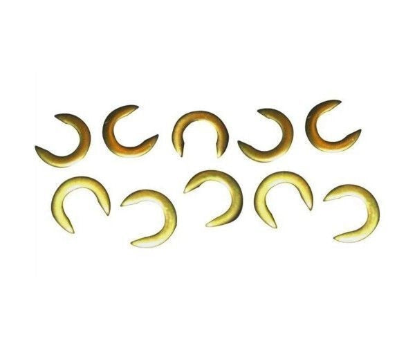 Vigor-Blinky Rondelle Alzaporte Ottone Klik 12 mm Spessore 1.5 mm Confezione 10 Pezzi