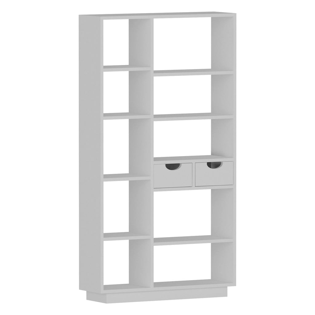 Biblioteca Imer, Libreria 8 Ripiani, 80x25x189h cm Bianco