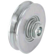 RUOTA CON BULLONE PER CANCELLI C/INGRASSATORE 140 mm