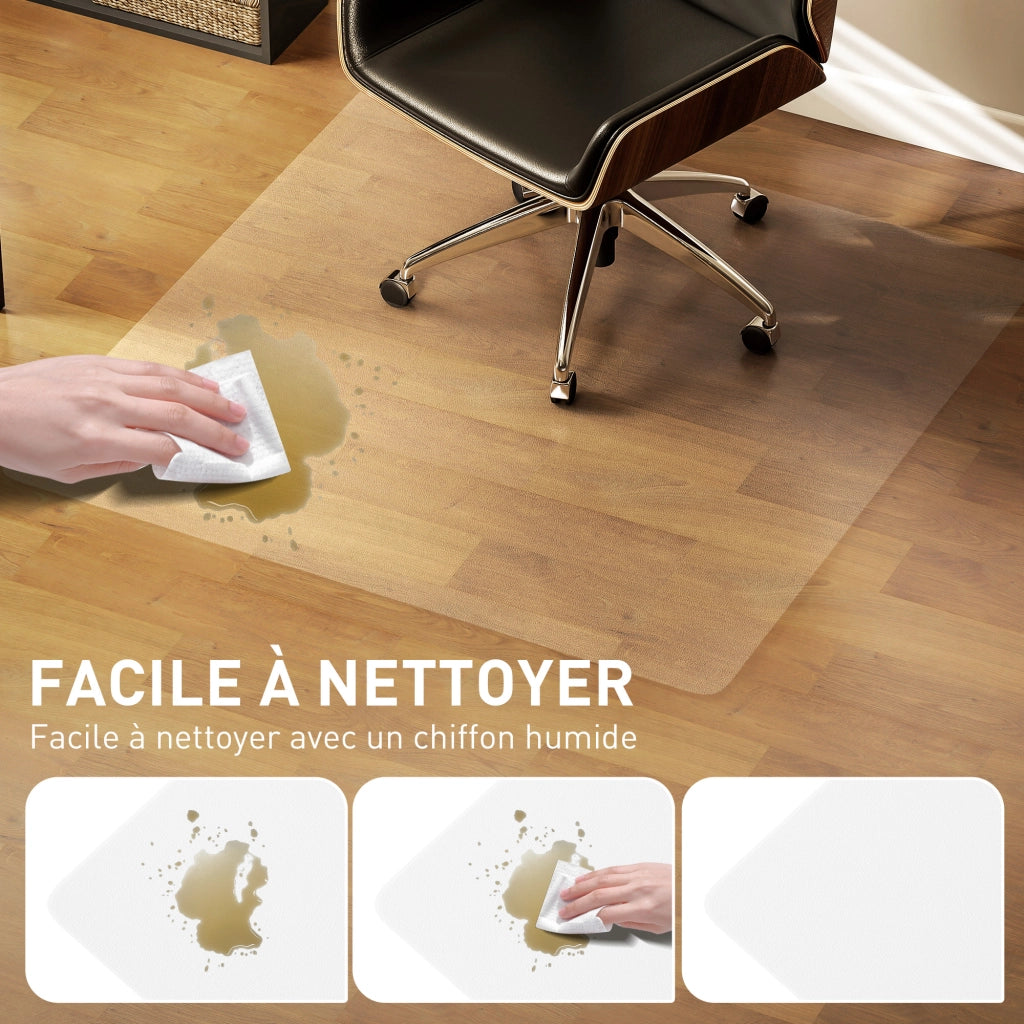 Tappetino per Sedia da Ufficio Rettangolare ¨C zephmum ¨C 120x120cm