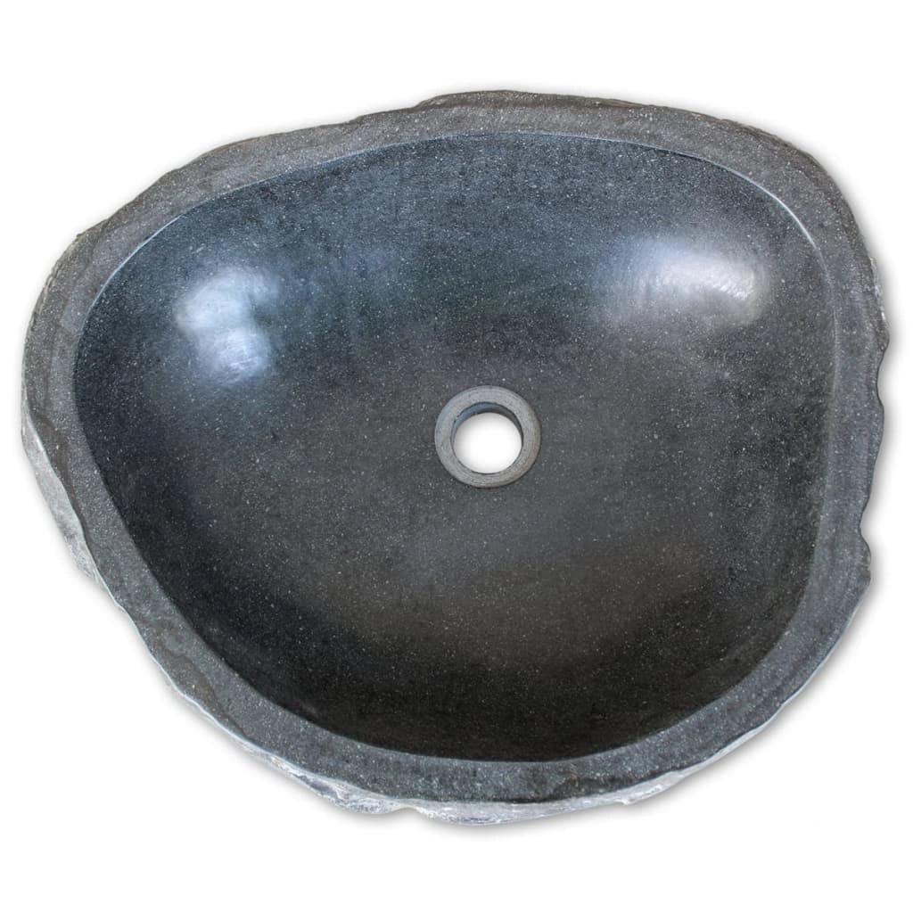 Lavabo ovale in pietra di fiume 46-52 cm 02_0002835