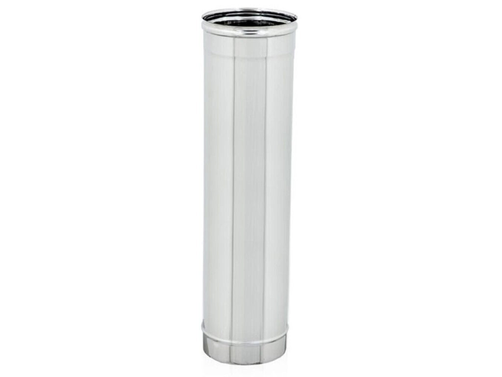 Tubo Acciaio Inox Per Canna Fumaria 50 100 Cm Diverse Misure - Zinco Calabria