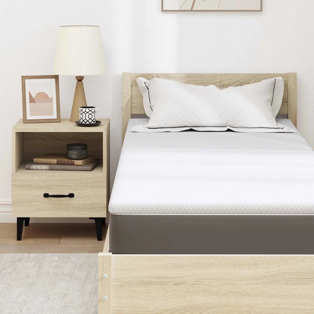 vidaXL Guanciali per materassi Bianco 80 x 200 cm