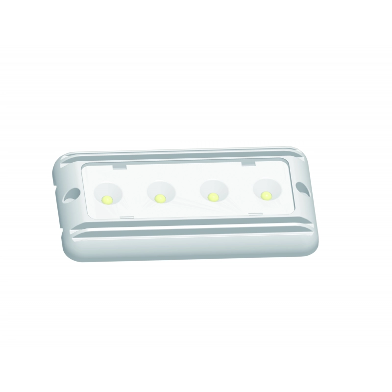 PLAFONIERA IN ALLUMINIO A 4 LED