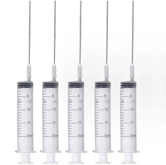 Kit di ricarica inchiostro per stampante - 5 aghi - acciaio inossidabile PP - riutilizzabile - per uso ufficio/casa