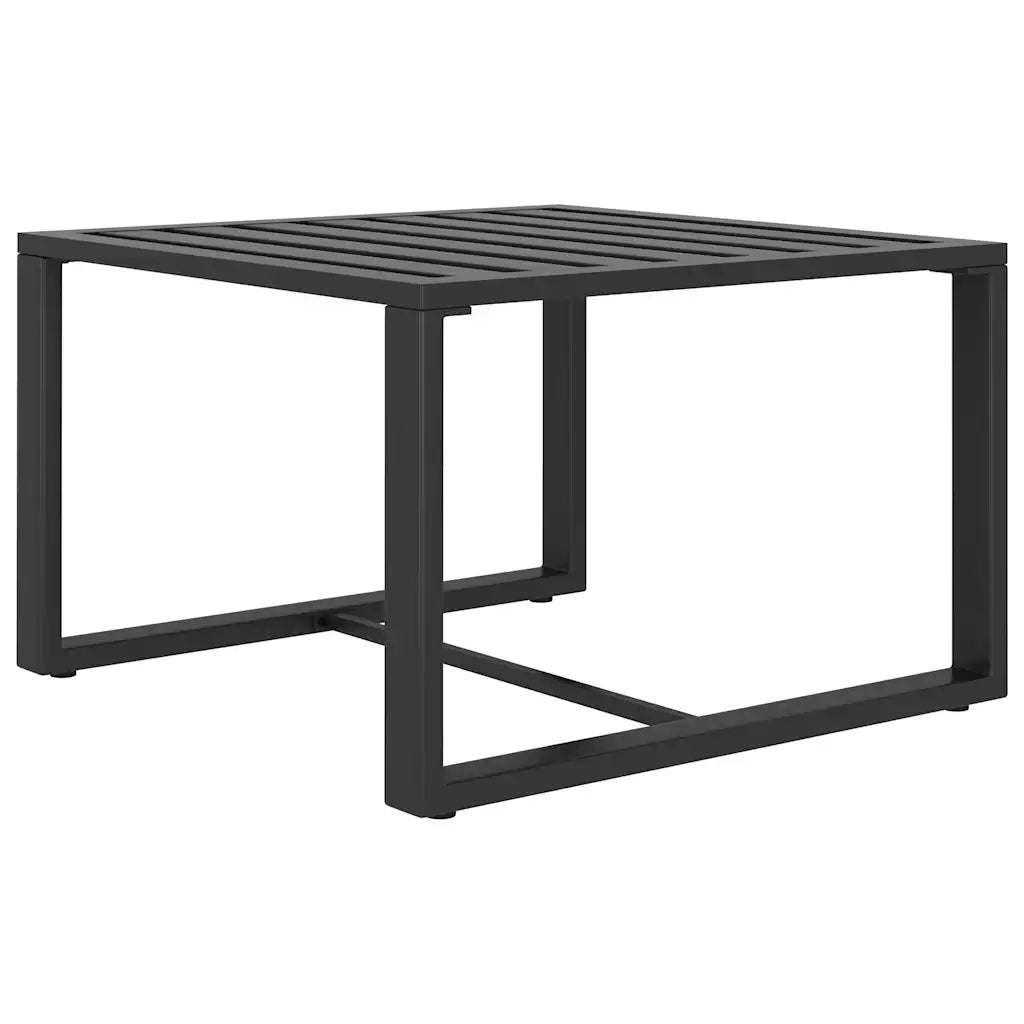 Tavolino da CaffÃ¨ in Alluminio Antracite  cod mxl 71888