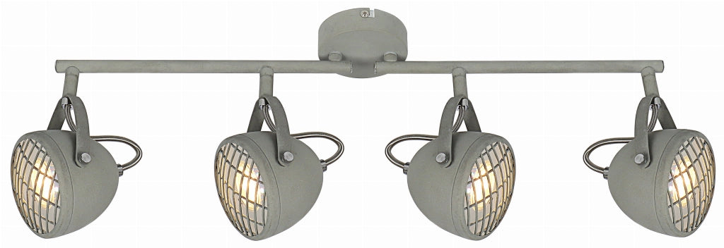 Plafoniera Candellux PENT 94-68071 4xGU10 grigia metallo