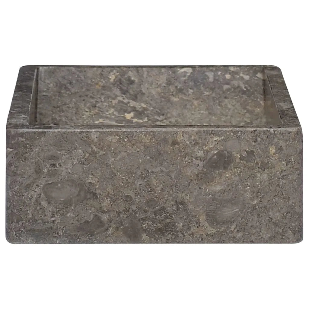 Lavello 45x30x12 cm Marmo Lucido Grigio CFW3965622