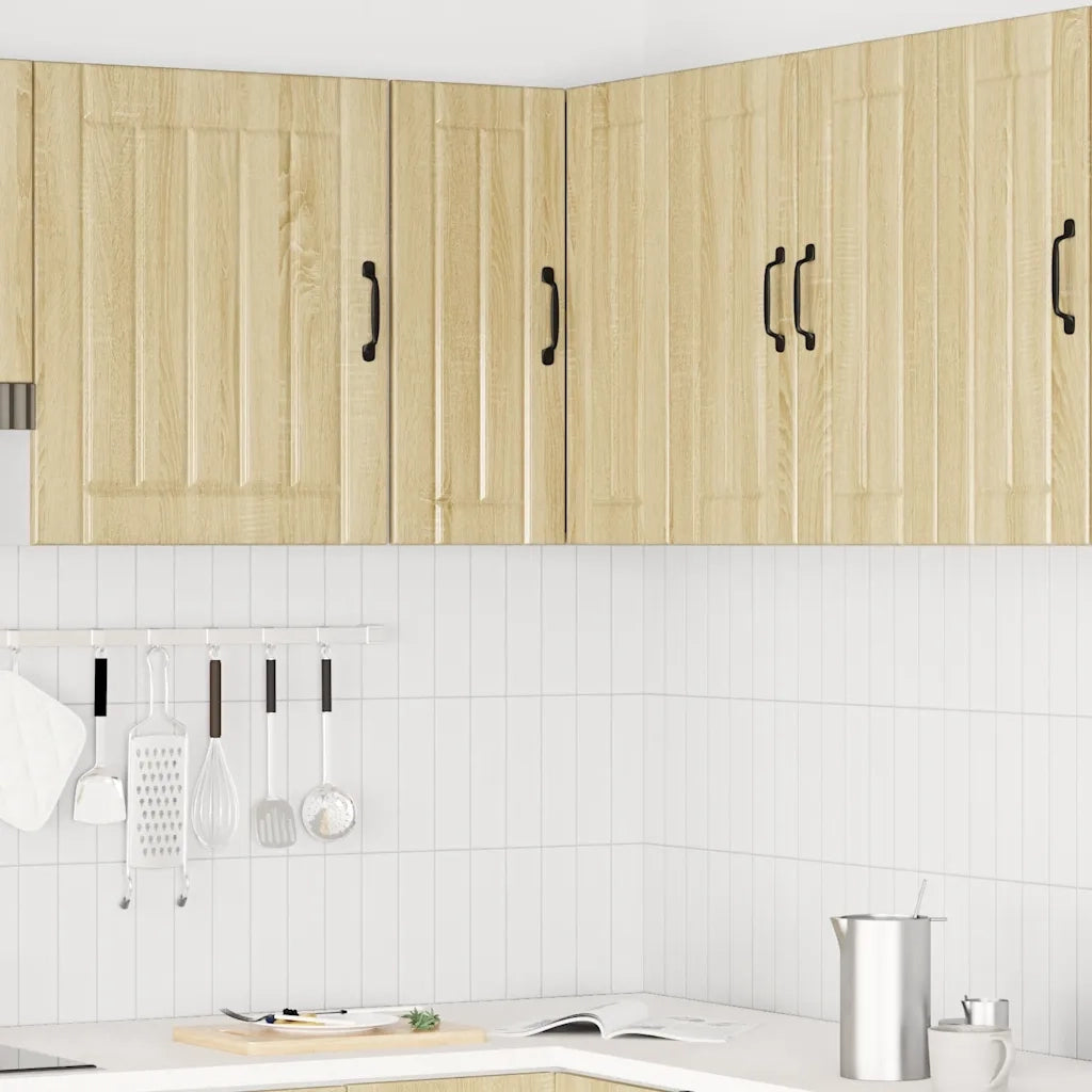 vidaXL Pensile da Cucina ad Angolo Lucca Rovere Sonoma in Truciolato
