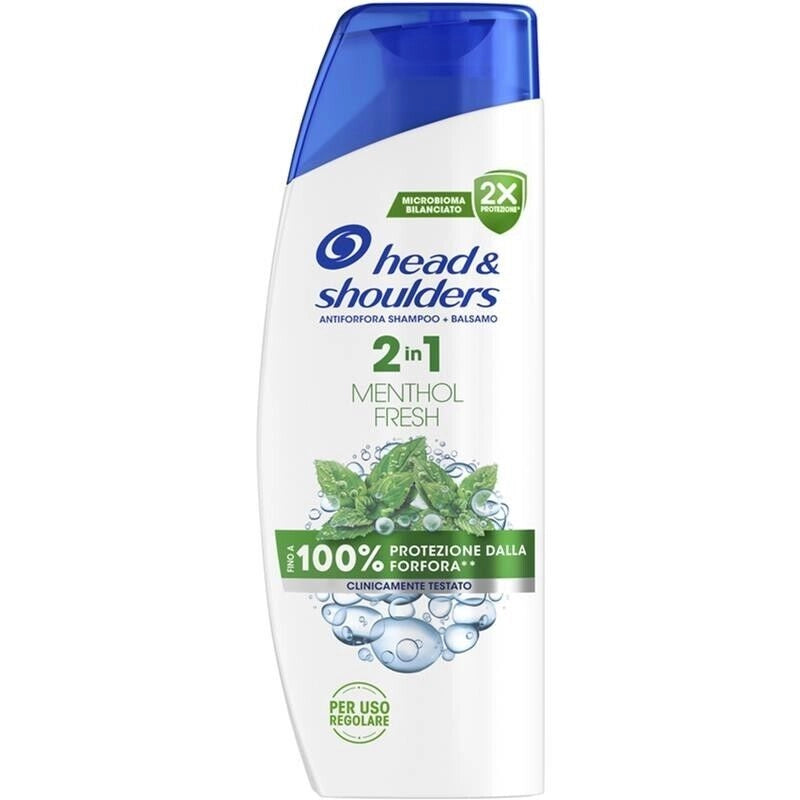 SET 6 HEAD & SHOULDERS SHAMPOO ANTIFORFORA 2IN1 MENTHOL FRESH 250 ML