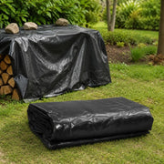 Tarpaulin, Anthracite, 3x4 M, 650 G/square Meter