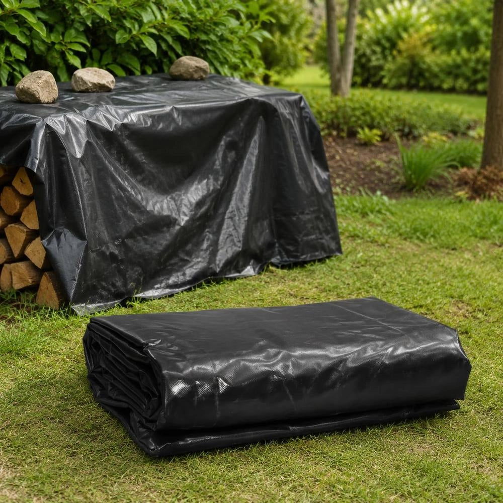 Tarpaulin, Anthracite, 3x4 M, 650 G/square Meter