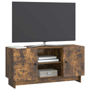 Mobile TV | Armadietto TV | Mobile Porta TV 102 x 34,5 x 50 cm Rovere Fumo Legno ingegnerizzato