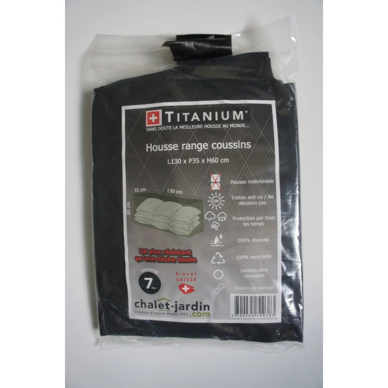 Copertura TITANIUMÂ® per cuscino 130 x 35 x 60 cm