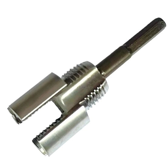 Tappo di raccordo in PVC - Rubinetto di rete idrica - Riparazione di vite - Acciaio di carbonio resistente - 8x3x3cm