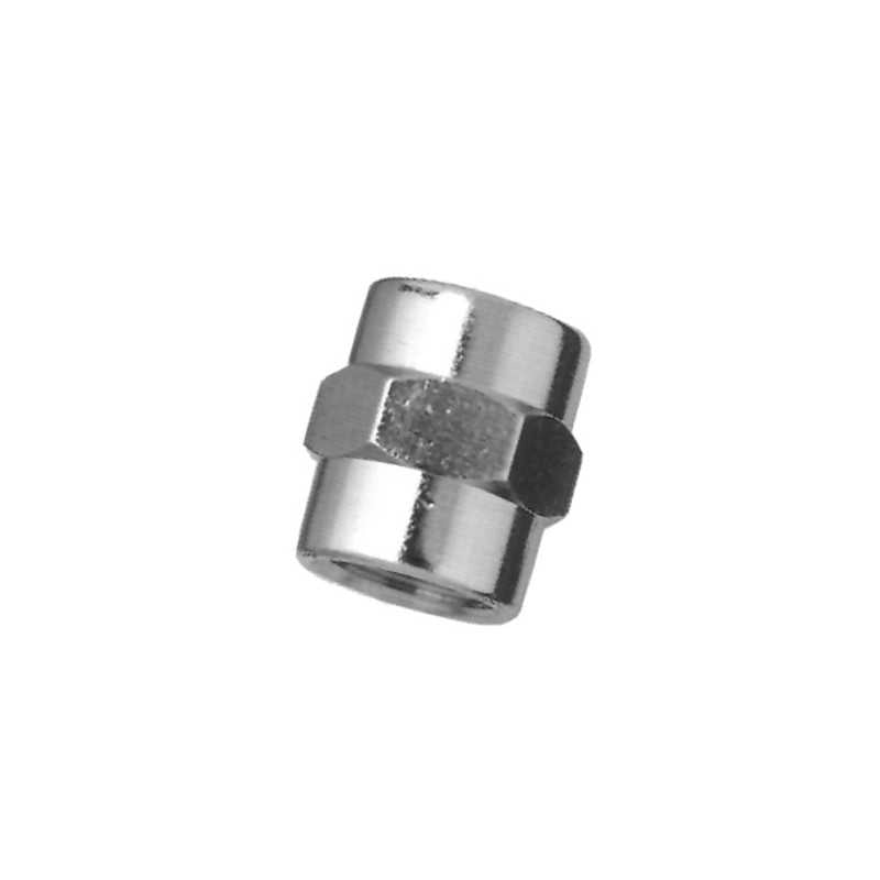 Manicotto Collegamento 33/M 1/4Fx1/4F pz.2 Bl Ani